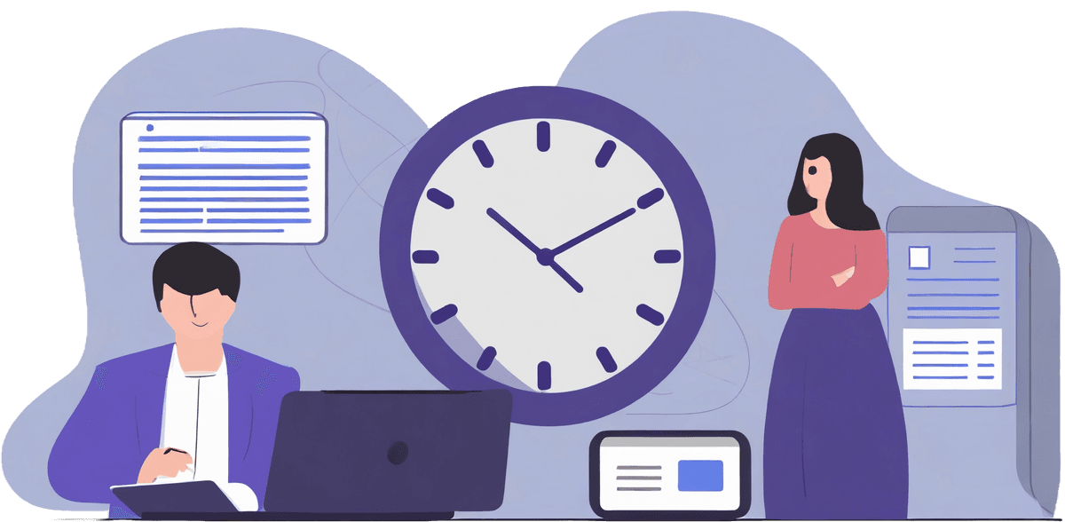 Illustration to show how you can organize and manage your on-call shifts